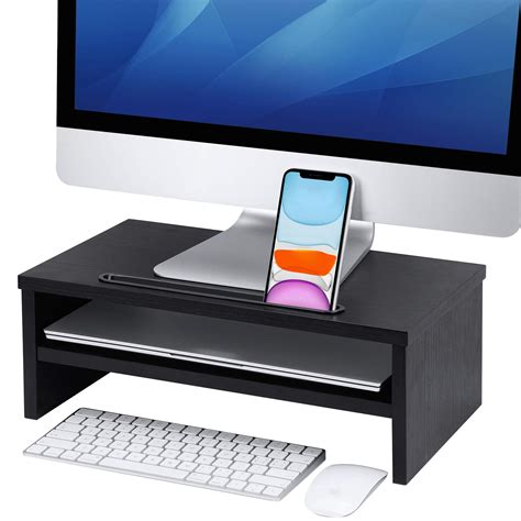 Buy MaxGear Monitor Stand Riser 16.5 Inch, 2 Tier Computer Monitor ...