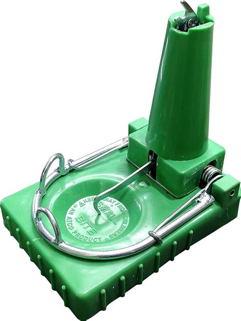 Atco Rat Trap Machine Metal And Plastic Rodent Catch Machine, Green ...