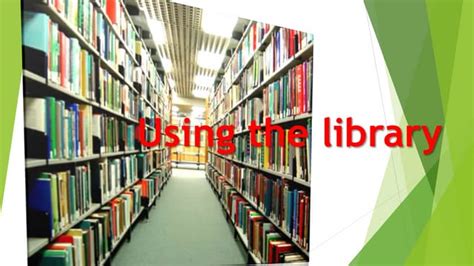 Image result for Using the Library
