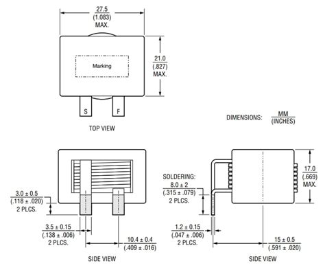 ER26A High-Current Flat-Wire Inductors - Bourns | Mouser