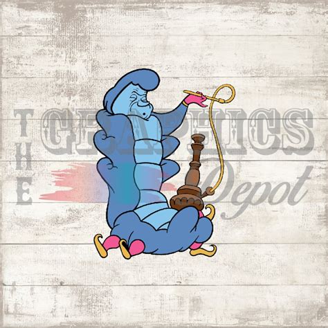 Caterpillar Absolem Alice in Wonderland SVG File, EPS File, PNG File ...