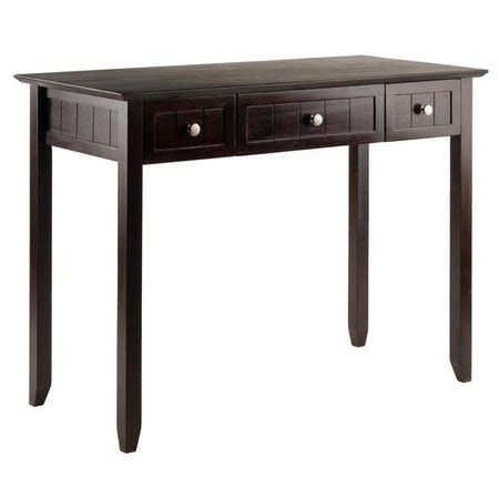 Winsome Wood Winsome Wood 23147 Burke Writing Desk; Coffee - 41.97 x 19 ...