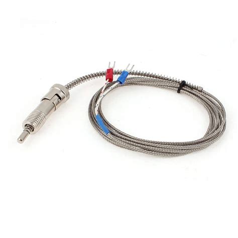 Buy X-DREE K Type Thermocouple Sensor Probe 2M for High Temperature ...