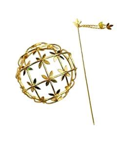 VIANA JEWELS Bahara Hair Bun Cage Accessory for Women | Handcrafted ...