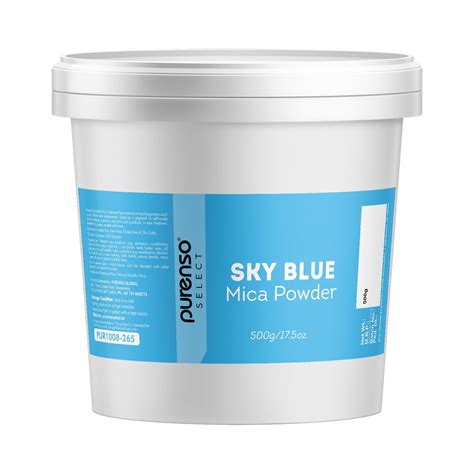 Sky Blue Mica Powder - Purenso Select