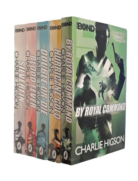 Young Bond Series Collection Charlie Higson 5 Books Set (SilverFin ...