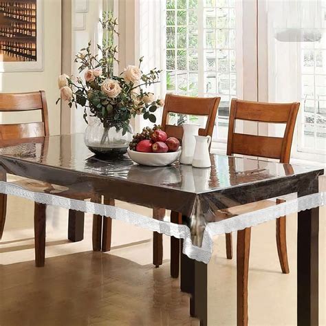 Kuber Industries PVC Dining Table Cover for Home Décor | Table Cover ...