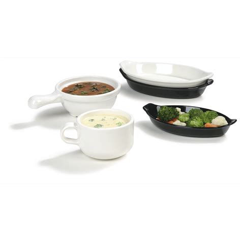742002 - Handled Soup Bowl 12 oz, 5-5/16" - White | Carlisle ...