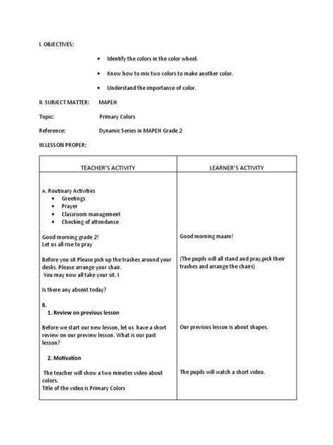 Colors Lesson 的图像结果