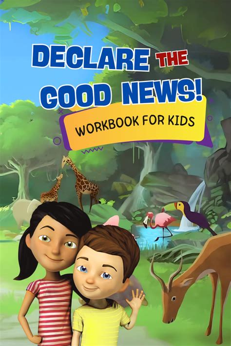 Buy Declare the Good News! Workbook for Kids: Coloring Book and ...
