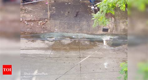 Drainage Overflow - Times of India