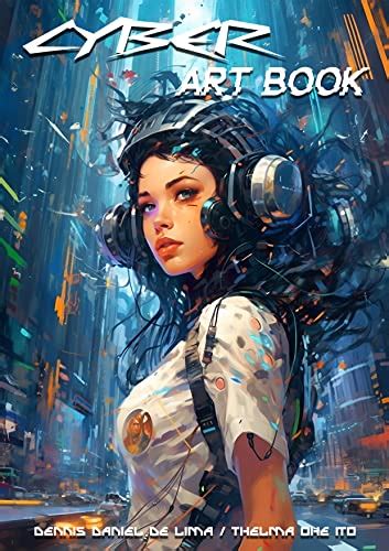 Cyber - Art Book: Art Book about a dystopian future between humans and ...