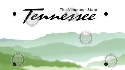 About Tennessee License Plates