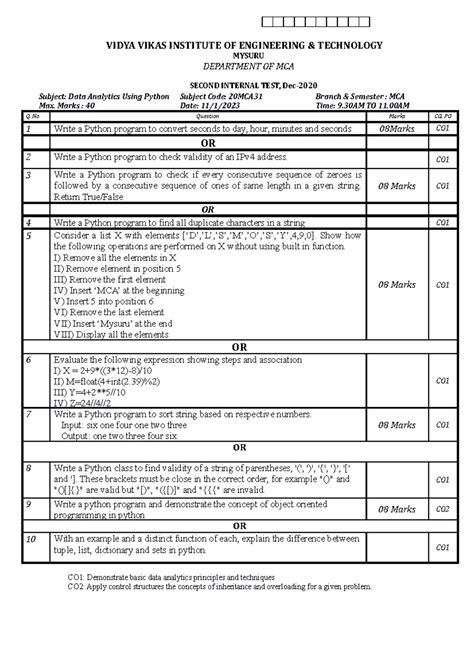 Assignment 4 Solutions - NPTEL WEEK 4 ASSIGNMENT QUESTIONS The power ...