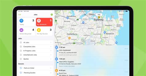 Image result for ServiceM8 Daily Job List Sample
