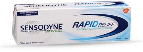 Buy SENSODYNE RAPID RELIEF TOOTHPASTE 40 GM Online & Get Upto 60% OFF ...