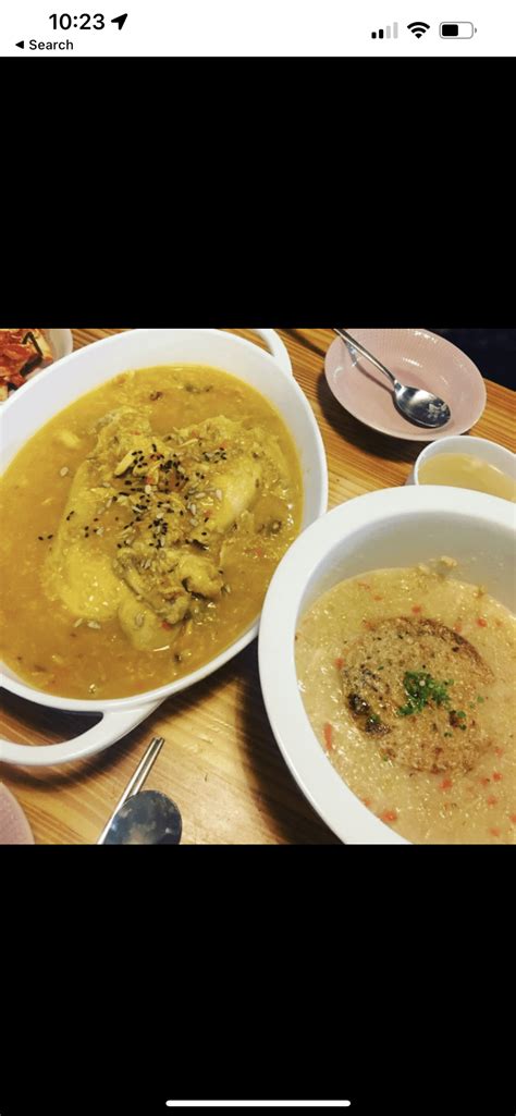 Does anyone know this Korean chicken dish? (left in pic) I ate it at a ...