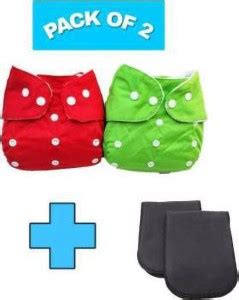 CHARMING STARS Adjustable Size Reusable Baby Pocket Cloth Diapers With ...