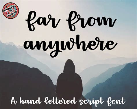 Hand Lettered Script Font, Hand Drawn Font, Branding Font, Modern Procreate Font, Fonts for ...