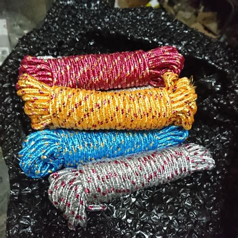 Jual Tali Tambang 7mm Nylon Jemuran Kemping Camping Tali Ikat Paracord ...