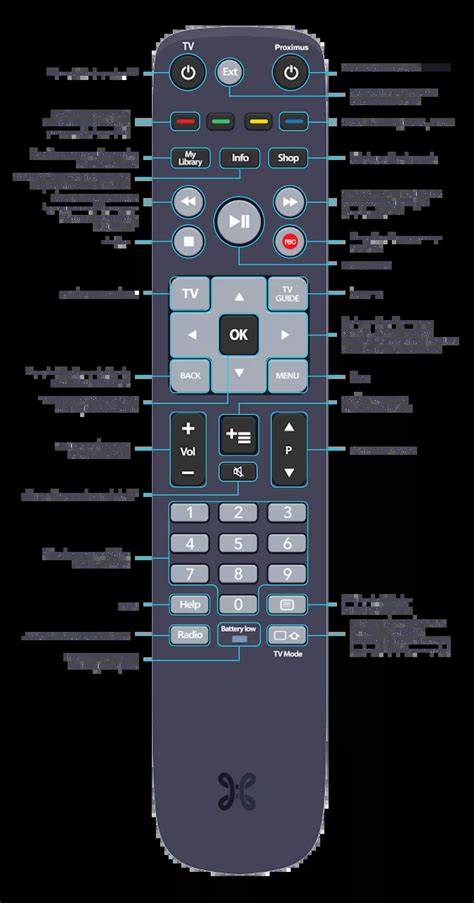 Image result for Telecommande Proximus