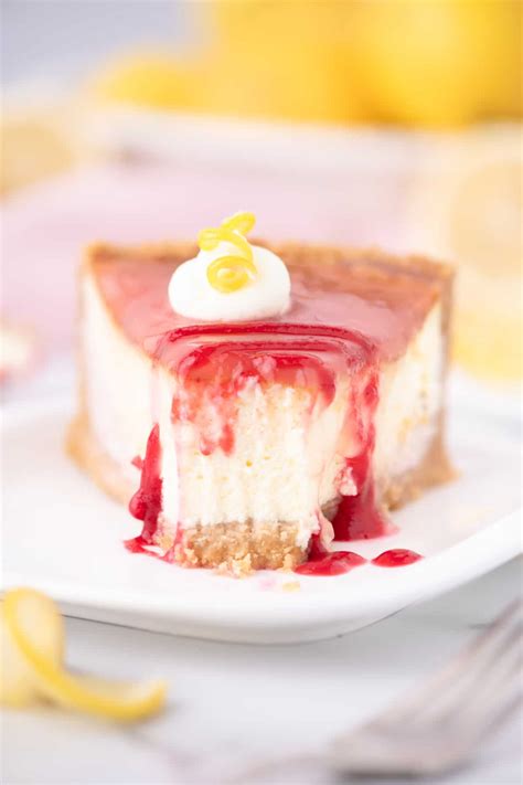 Image result for Raspberry Cheesecake with Lemon Recipe