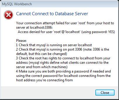 Image result for Access Is Denied for Admin User MySQL