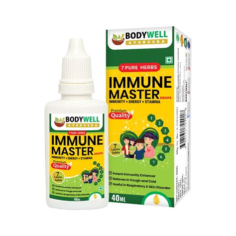 Immune Master Ayurvedic Immunity Kid Drops, Benefits, Ingredients, Uses ...