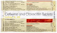 Cefolac Xl 200500 Mg Tablet Xl 10 - Uses, Side Effects, Dosage, Price ...
