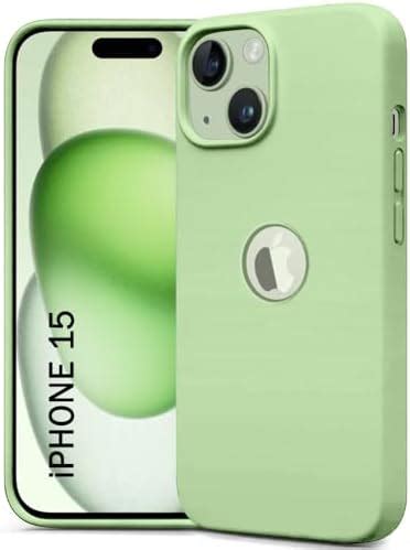 TheGiftKart Genuine Liquid Silicone Back Cover Case for iPhone 15 ...