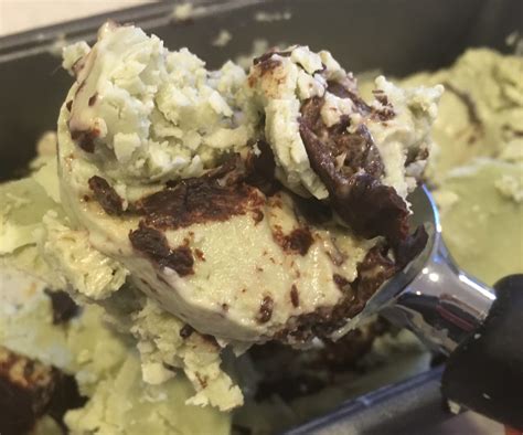 Whole Food Plant Based Mint Moose Tracks Ice Cream [Vegan, Dairy ...