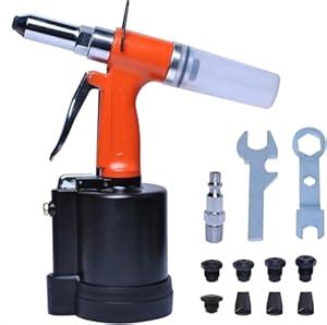 Wadoy Pneumatic Rivet Gun, Pneumatic Pop Rivet Gun Set Hydraulic Air ...