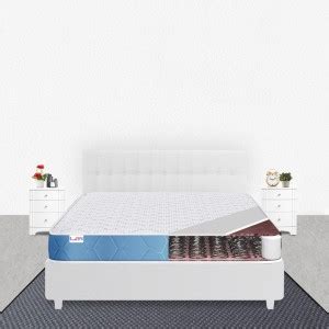SleepX Ortho Quilted Memory Foam 8 inch Single Bonnell Spring Mattress ...