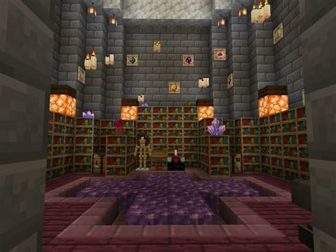 Enchanting Room Tutorial Minecraft 的图像结果