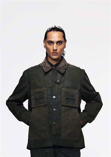 Military Waxed Canvas Jacket – countrymade.in
