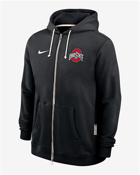 Ohio State Sideline Men's Nike Dri-FIT College Full-Zip Hoodie. Nike.com