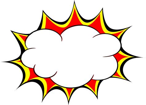 5 Comic Explosion Bubble (PNG Transparent, SVG Vector) | OnlyGFX.com