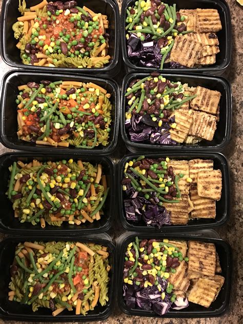 Vegan bodybuilding meal prep : MealPrepSunday