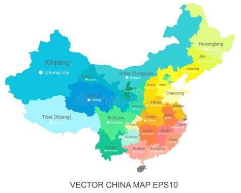 China Map Printable 的图像结果