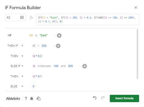 Create and decode Google Sheets IF statements with a brand new builder