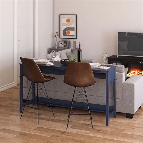 Gaucelm Navy Colors Console Table | Rooms to Go