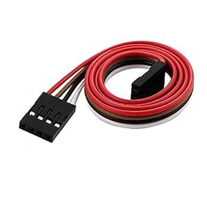 ELECTROPRIME Female to Female 4P Jumper Wire Ribbon Cable Pi Pic ...
