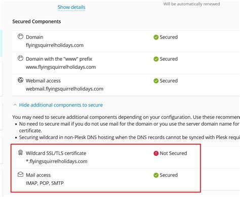 IMAP sync error on iPhone with Letsencrypt SSL on Plesk - Diadem ...