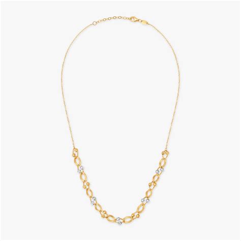Dainty Ball Linked Necklace