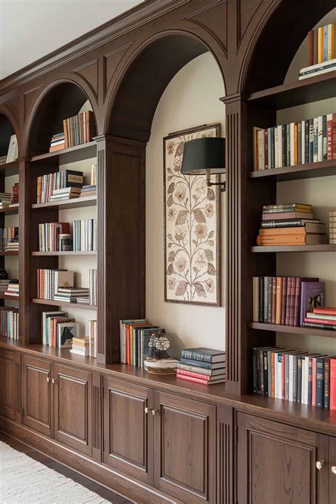 32 Brilliant Built-in Bookshelf Ideas - Homenish in 2025 | Painted ...
