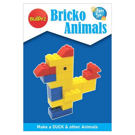 Bricko Animal Blocks- Duck | Fun DIY Toy by BUDDYZ – Buddyz