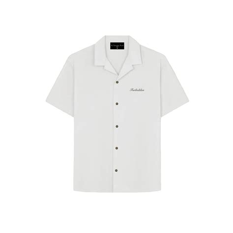 White Lies Bowling Shirt – The Forbidden Fruit India