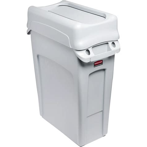 SLIM JIM® recyclable waste collector – Rubbermaid: capacity 60 l, swing ...