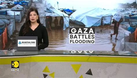 Gaza floods: Gazans suffer as heavy rains add to freezing winter ...