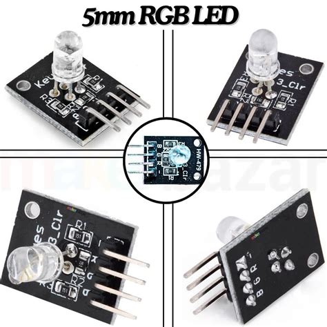 Buy RGB 3 Color LED Module for Arduino & DIY | Makerbazar